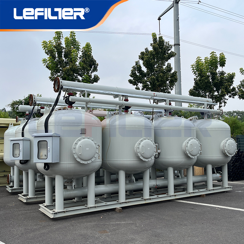 淺層砂過濾器的現場調試